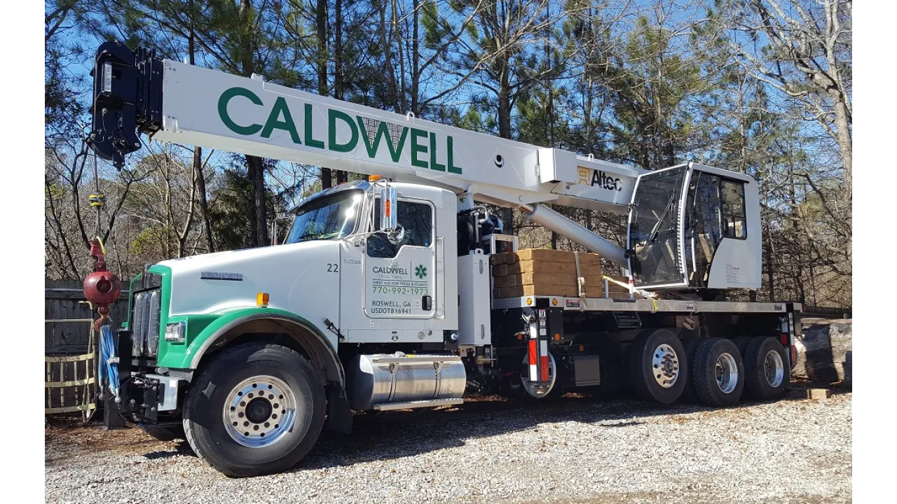 Caldwell Tree Care truck